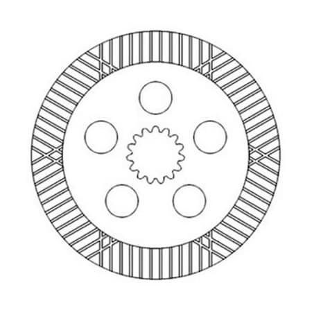 Aftermarket Fits John Deere Parts BRAKE DISC 3255, 3155 (SN 669174->), 3055, 2955 (SN AL65871